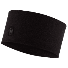 Opaska na głowę Buff MERINO WIDE HEADBAND SOLID SOLID BLACK