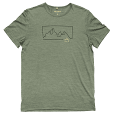 Koszulka z krótkim rękawem Devold Active Outline Tee Men 421A FOREST