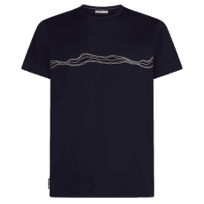 Koszulka z krótkim rękawem Icebreaker Merino 150 Tech Lite SS Tee Mountain Pulse Men Midnight Navy