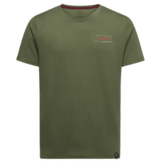 Koszulka z krótkim rękawem La Sportiva MANTRA T-SHIRT Men Cypress/Mountain Red