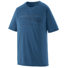 Koszulka z krótkim rękawem Patagonia Cap Cool Trail Shirt – Stratapeaks Men Aquatic Blue