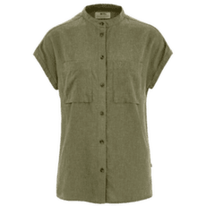 Koszulka z krótkim rękawem Fjällräven Övik Hemp Shirt SS Women Green