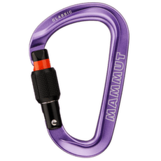 Karabinek wspinaczkowy Mammut Classic HMS Screwgate Carabiner Screw Gate alpine calamint