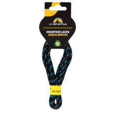 Sznurowadła La Sportiva Mountain Aequilibrium Laces Black/Malibu Blue