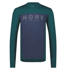 Koszulka z długim rękawem Mons Royale REDWOOD ENDURO VLS Evergreen / Midnight