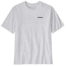 Koszulka z krótkim rękawem Patagonia P-6 Logo Responsibili Tee Men White