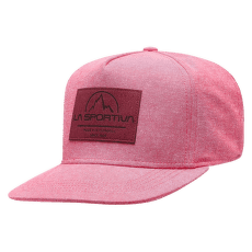 Czapka La Sportiva Flat Hat Mountain Red/Redwood