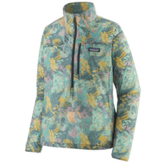 Bunda Patagonia Houdini Stash 1/2 Zip P/O Women Moon Tripper: Blue Sage