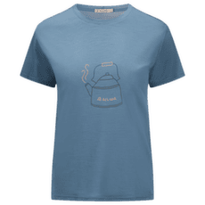 Koszulka z krótkim rękawem Aclima LightWool 140 Classic Tee Kettle Women Blue Fusion