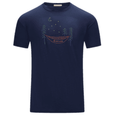 Koszulka z krótkim rękawem Aclima LightWool 140 Classic Tee Forest Men Navy Blazer