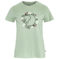 Koszulka z krótkim rękawem Fjällräven FJÄLLBLOMSTER FOX T-SHIRT WOMEN Soft Jade