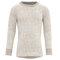 Koszulka z długim rękawem Devold Duo Active Merino Shirt Kid 010A RAW WHITE