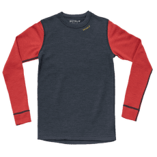 Koszulka z długim rękawem Devold Expedition Merino Shirt JR 287E  NIGHT/BEAUTY