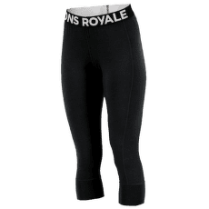 Legginsy 3/4 Mons Royale Cascade Merino Flex 200 3/4 Legging Women Black