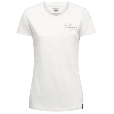 Koszulka z krótkim rękawem La Sportiva CLIMB FLOWER T-SHIRT Women Chalk/Limestone
