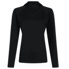 Koszulka z długim rękawem Icebreaker MerinoFine 150 Ace LS Hoodie Women BLACK