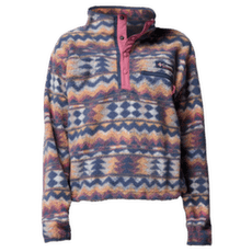 Bluza Columbia Helvetia™ II Printed Cropped Half Snap Women Sea Salt, Retrotree 127