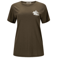 Koszulka z krótkim rękawem Aclima LightWool Tee Mountain Women Tarmac