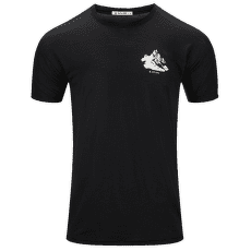 Koszulka z krótkim rękawem Aclima LightWool Tee Mountain Men Jet Black
