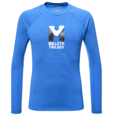 Koszulka z długim rękawem Millet TRILOGY WOOL TS LS Men ICON BLUE