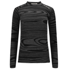 Koszulka z długim rękawem Aclima WarmWool Crew Neck Women Black Motion