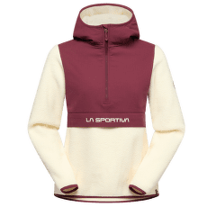 Bluza La Sportiva GUIDANCE SHERPA HOODY WOMEN Chalk/Redwood