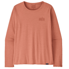 Koszulka z długim rękawem Patagonia L/S Cap Cool Daily Graphic Shirt Women Strataspire: Moment Pink X-Dye