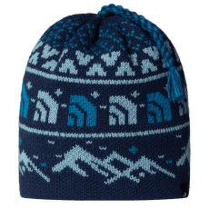 Czapki The North Face CABIN SKI TUKE HMR SUMMIT NAVY JACQUARD/TASSEL