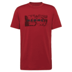 Koszulka z krótkim rękawem Mammut Trovat T-Shirt Men Logo 3818 dark mammut red