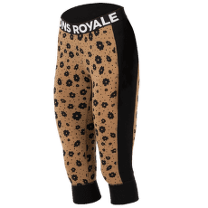 Legginsy 3/4 Mons Royale Cascade Merino Flex 200 3/4 Legging Women Aoraki Lily Toffee