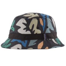 Kapelusz Patagonia Wavefarer Bucket Hat Kaleido: Black