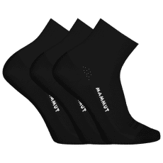 Skarpety Mammut EVERYDAY QUARTER SOCKS 3 PACK black 0001