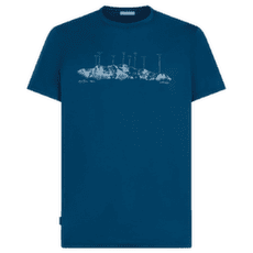 Koszulka z krótkim rękawem Icebreaker Merino 150 Tech Lite SS Tee The Peaks Men ATLANTIS