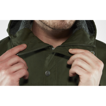 Bunda Fjällräven Greenland Winter Jacket Men Green-Dark Grey