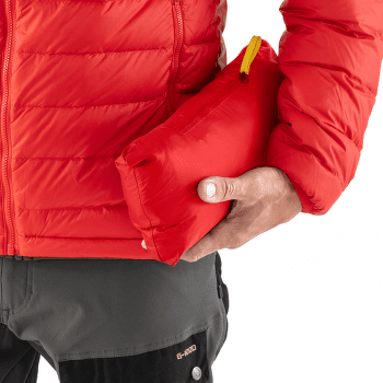 Bunda Fjällräven Expedition Pack Down Hoodie Men Green-Mustard Yellow