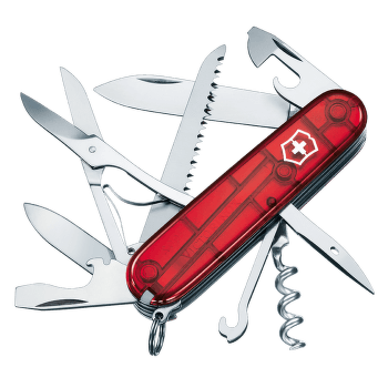 Nóż Victorinox Swiss Army knife HUNTSMAN, red translucent
