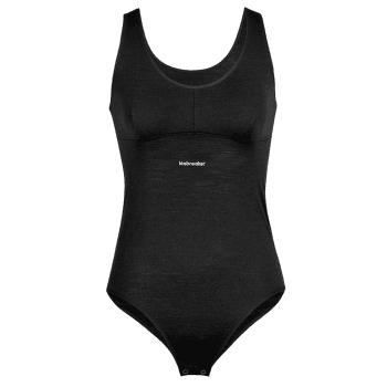 Ciało Icebreaker Queens Tank Bodysuit Black