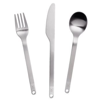 Zestaw Hydro Flask FLATWARE SET STAINLESS / POUCH RAIN 075 Stainless