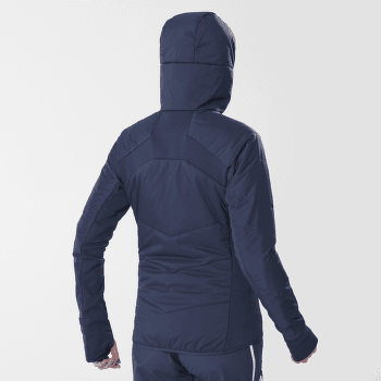 Bunda Millet White Primaloft Hoodie Women CORONET BLUE/FOGGY DEW