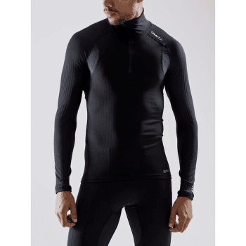 Koszulka z długim rękawem Craft Active Extreme X Zip LS Men 999000 Black