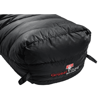 Śpiwór Grüezi bag Biopod Down Hybrid Ice Extreme Dark Asphalt