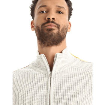 Pulower (zapięcie 3/4) Icebreaker Lodge LS Half Zip Sweater Men Gritstone HTHR/Black