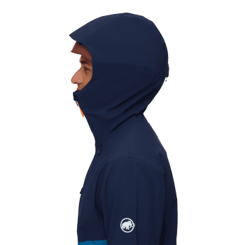 Bunda Mammut Alto Guide HS Hooded Jacket Men deep ice-marine 50554