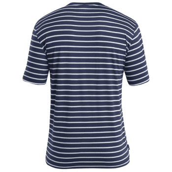 Koszulka z krótkim rękawem Icebreaker Merino Drayden SS Tee Stripe Men MIDNIGHT NAVY/SNOW/S