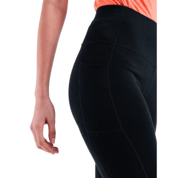 Legginsy 3/4 Icebreaker Merino 260 Fastray II 20 inch High Rise 3/4 Tights Women Black