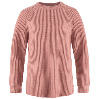 Sweter Fjällräven Övik Rib Sweater Women Dusty Rose