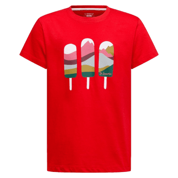 Koszulka z krótkim rękawem La Sportiva ICY MOUNTAINS T-SHIRT Kids Mountain Red