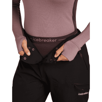 Legginsy Icebreaker 260 ZoneKnit Leggings Women JAVA