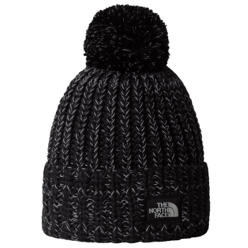 Czapki The North Face COZY CHUNKY CABIN BEANIE TNF BLACK/WHITE DUNE