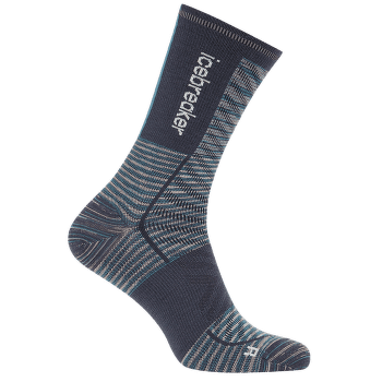 Skarpety Icebreaker Merino Blend Run+ Ultralight Crew Men GRAPHITE FD/GRAPHITE/SNOW